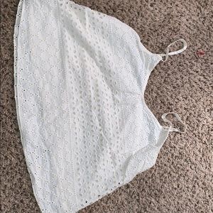 Hollister crop top size small